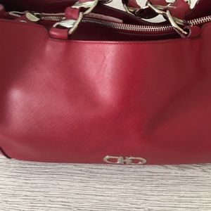 Salvatore Ferragmao dark red bags